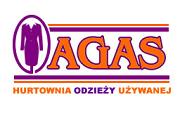 Logo firmy AGAS-Hurtownia Odziey uywanej