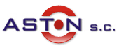 Logo firmy Aston s.c. Grażyna Lewandowska i Bogusław Lewandowski